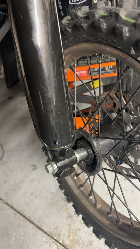 Titanium Razor Fork Guard Bolts