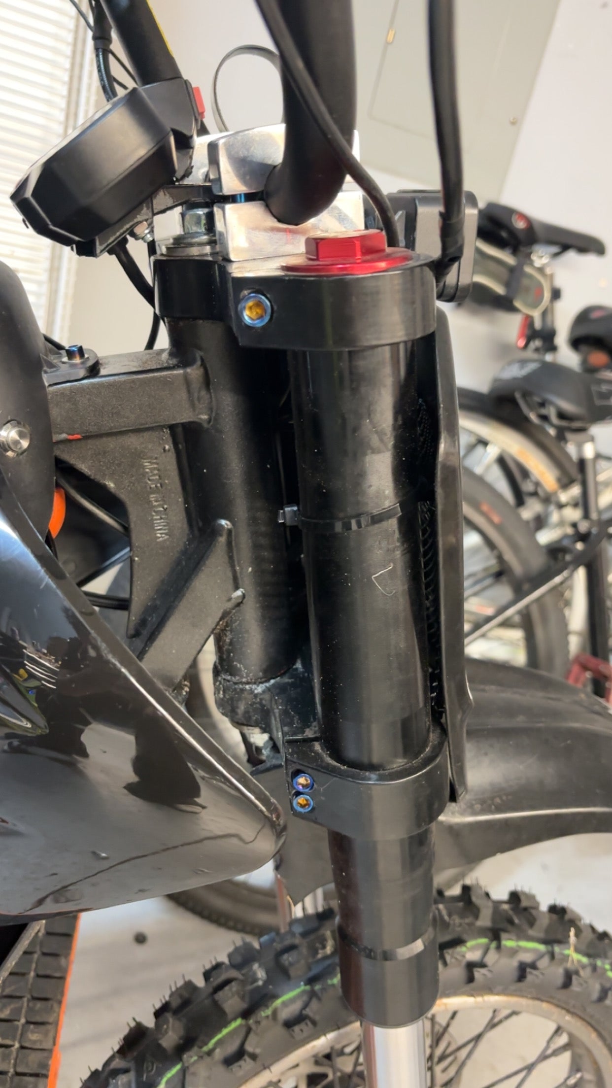 (ALL BRANDS) Triple Clamp Titanium Bolts