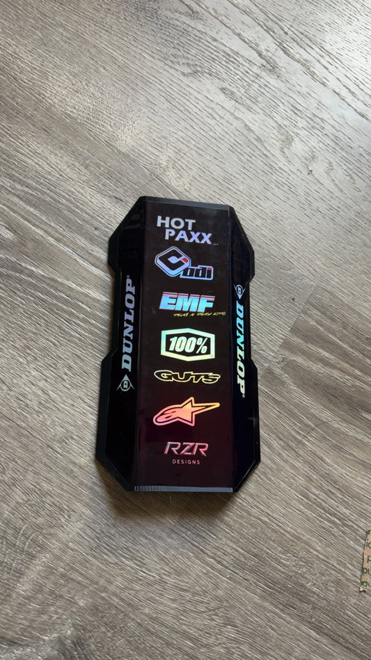 Front Mudguard With Decal