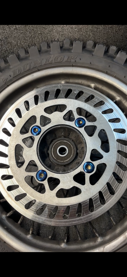 PITBIKE/SUPERMOTO Titanium Rotor Bolts