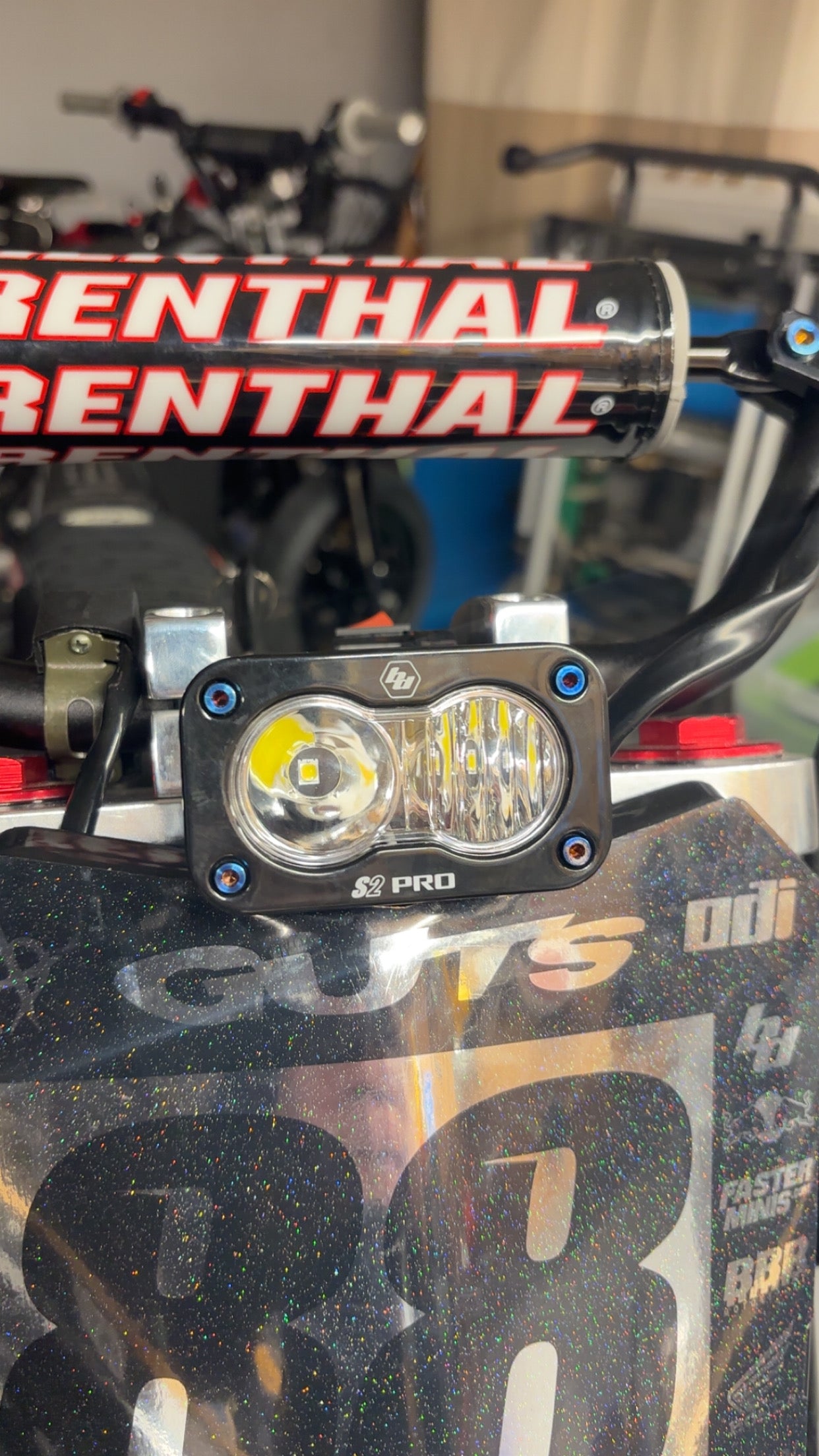 Titanium Baja light bolts!