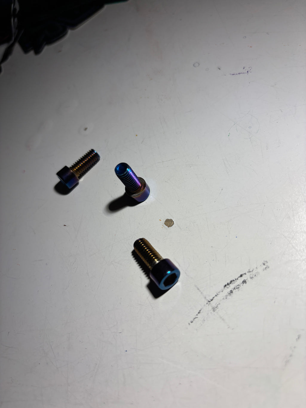 Titanium Motor Mount Bolts