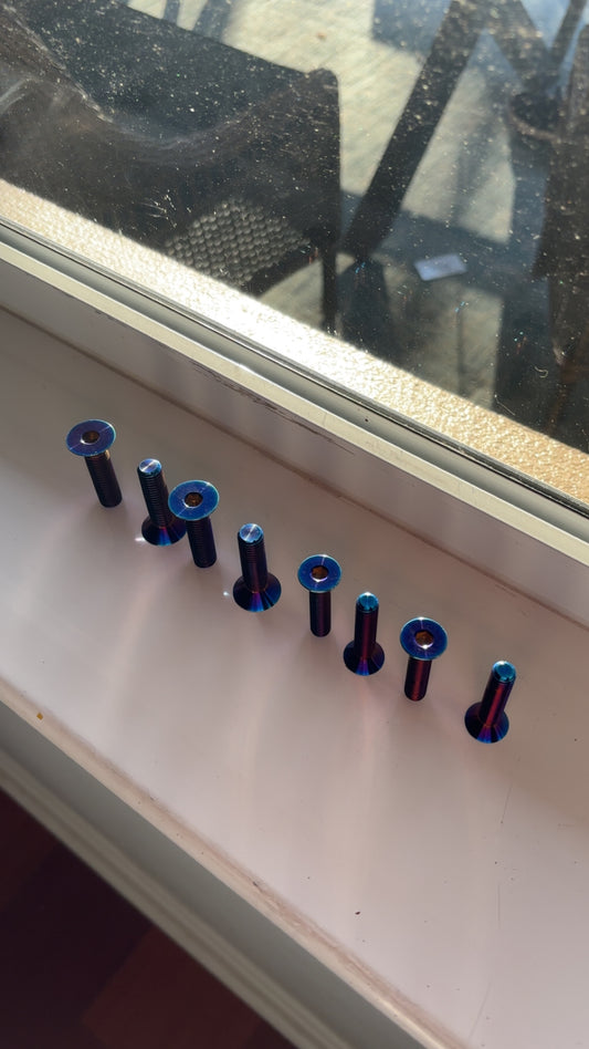 Titanium Swingarm Extension Bolts