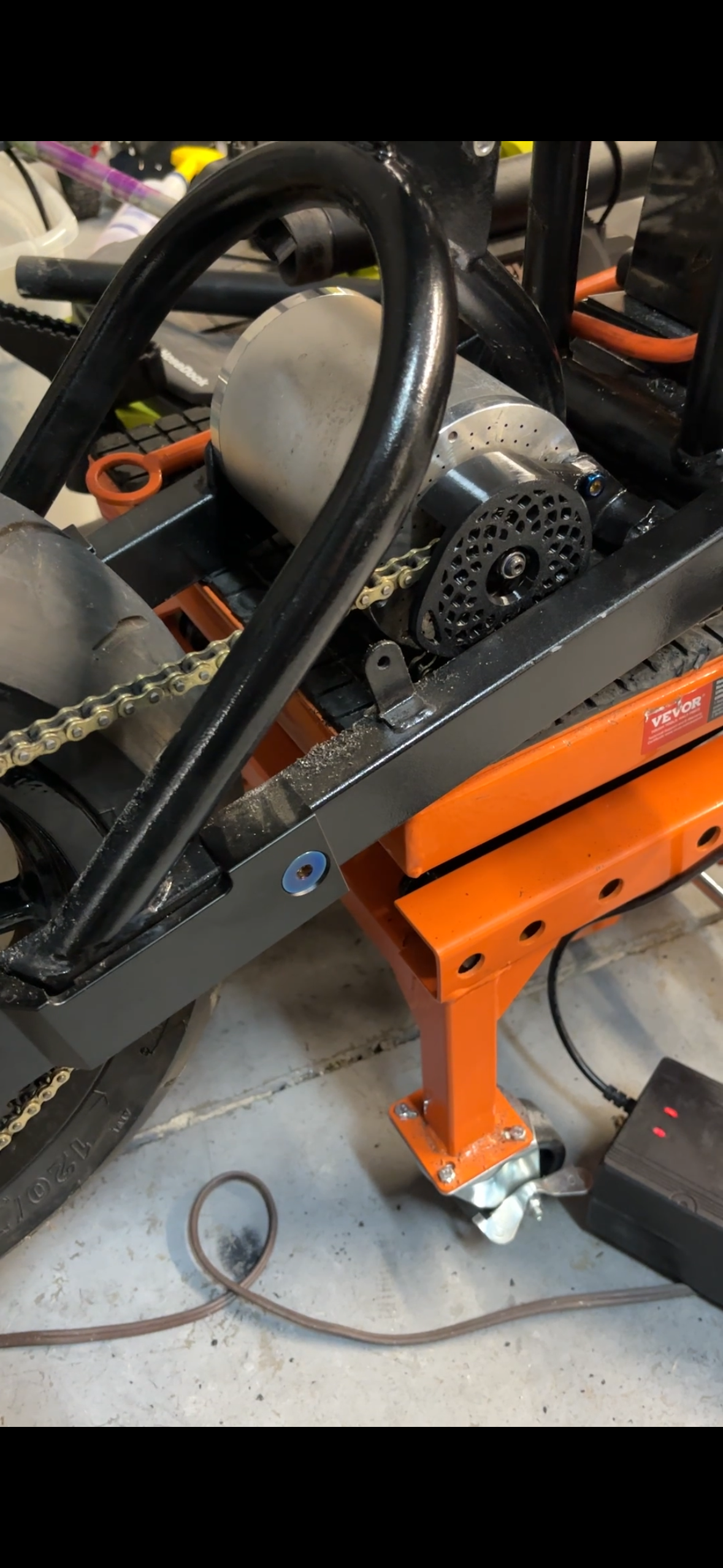 Titanium Swingarm Extension Bolts