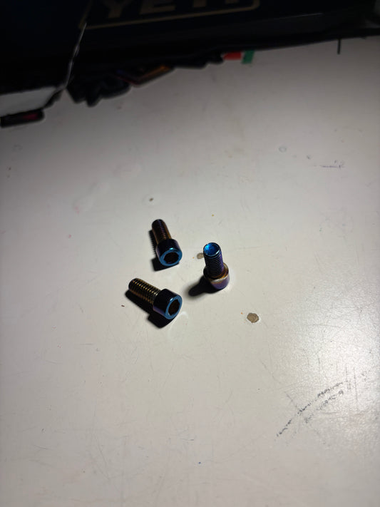 Titanium Motor Mount Bolts