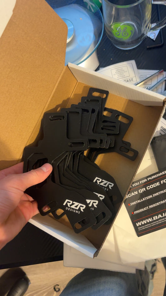 kinda off design dual caliper brackets