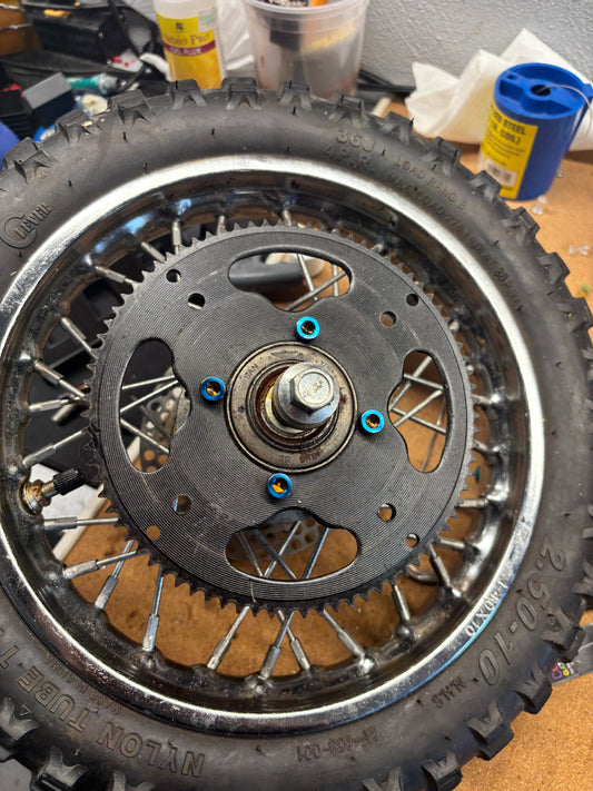 Titanium Sprocket Bolts