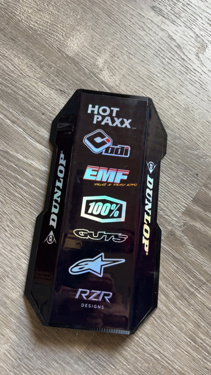 Front Mudguard With Decal