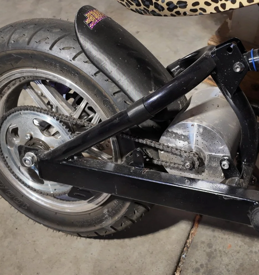 MX650 Rear Mudguard for STOCK SWINGARM