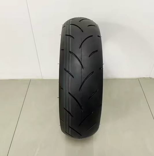 (PREORDER) 12" CHROME Supermoto Wheel Set